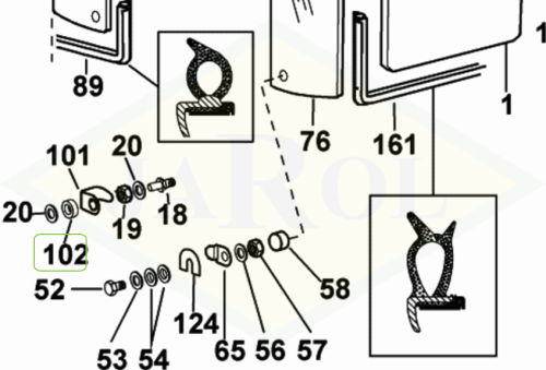 2.1599.789.2 Podkładka dystansowa 2.1599.789.2