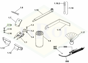 Śruba M10x20 10,9 - 01145612