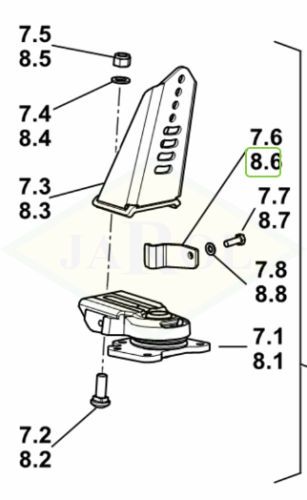 0.015.3238.0 Płytka prawa 0.015.3238.0