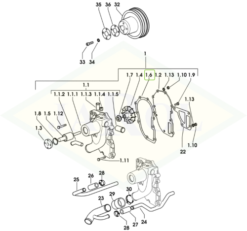 0.007.0600.0/20 Uszczelka 0.007.0600.0/20