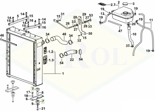 0.007.0675.0 Blok tłumiący 0.007.0675.0