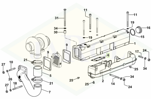 0.007.0741.0 Uszczelka 0.007.0741.0