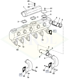 Uszczelka kolektora 0.007.1516.0/10
