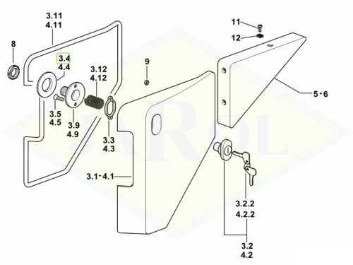 0.007.5962.0 Uszczelka 0.007.5962.0