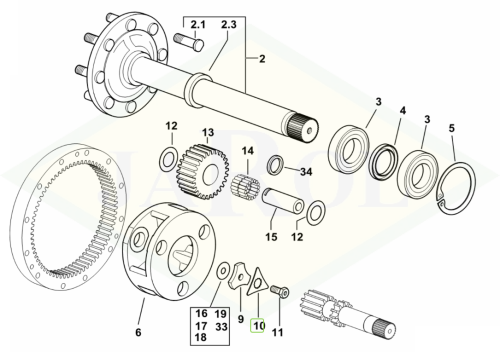 0.008.5605.0 Podkładka 0.008.5605.0