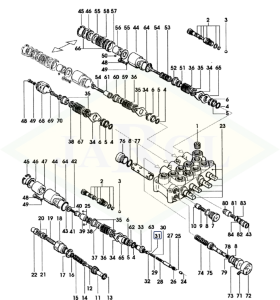 Uszczelka rozdzielacza hydraulicznego 1,9x1,78 0.009.4396.0