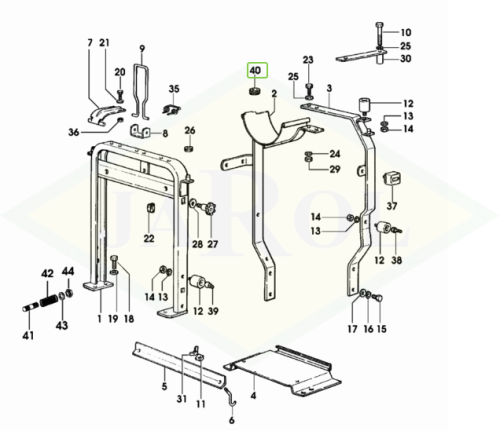 0.009.9690.0 Bloczek gumowy 0.009.9690.0-SAME