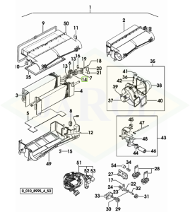 Pierścień uszczelniający komponentów klimatyzacji i ogrzewania Ø6,7 - 0.010.2542.0