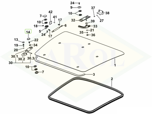 0.012.6180.0 Pokrywka  0.012.6180.0