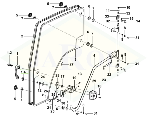 0.013.1333.0/10 Uszczelka 0.013.1333.0/10