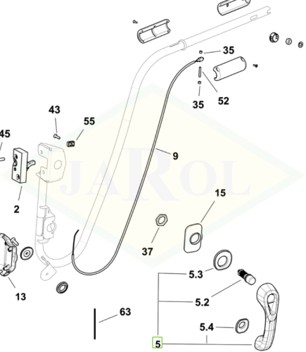 0.013.1334.4/10 Uchwyt 0.013.1334.4/10