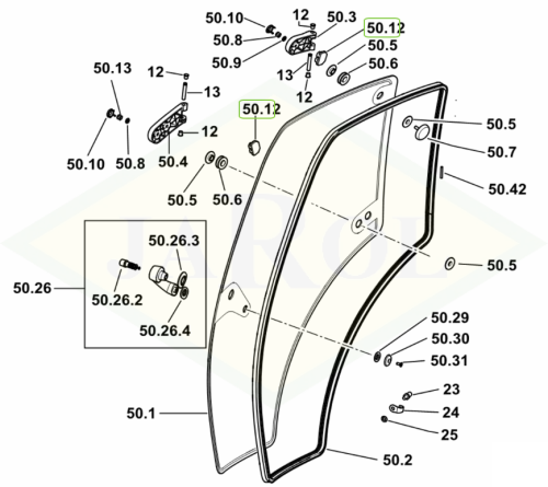 0.013.7532.0 Przekładka odległościowa 0.013.7532.0