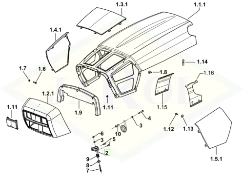 0.015.0024.3 Kostka 0.015.0024.3