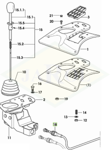 Linka sterowania hydrauliki 0.016.2061.3