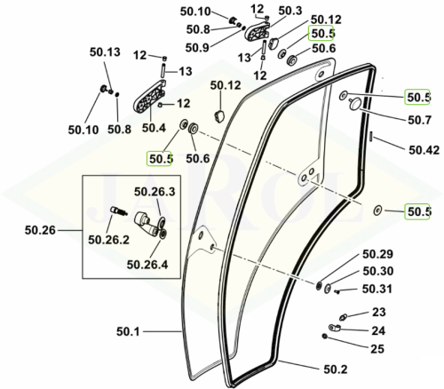 0.016.6279.0 Podkładka 0.016.6279.0