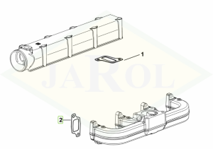 Uszczelka kolektora wydechowego 0.019.8628.0/10