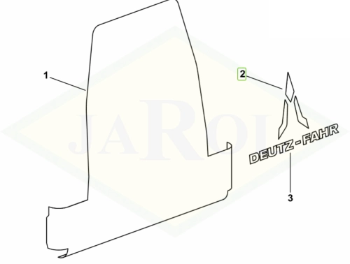 0.020.7834.0 Nalepka 0.020.7834.0