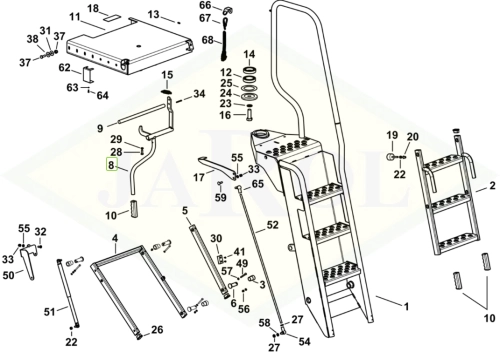 0.021.1069.3 Dźwignia 0.021.1069.3