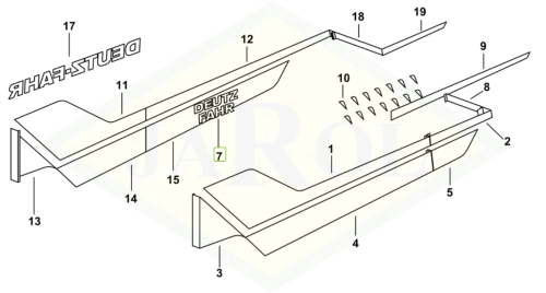 0.022.0970.0 Nalepka 0.022.0970.0