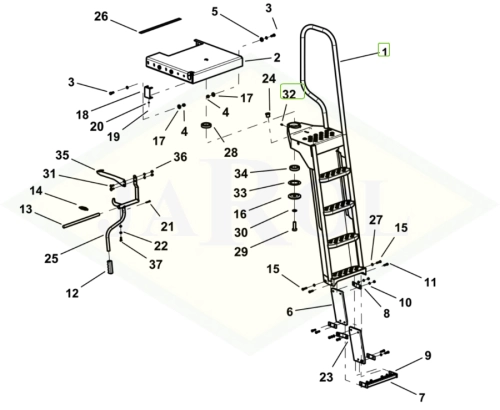 0.024.0559.3 Schodki wejściowe 0.024.0559.3