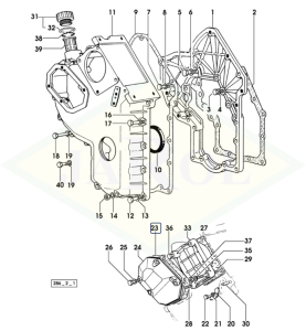 Uszczelka skrzyni rozrządu 0.048.1151.0/10