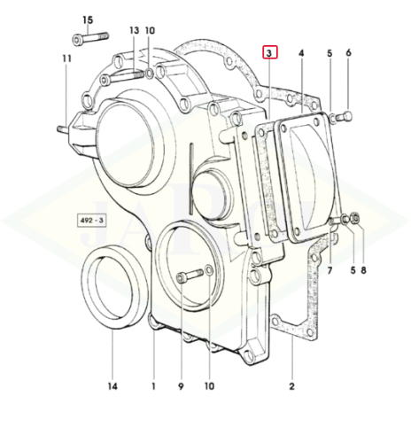 0.065.1152.0 Uszczelka 0.065.1152.0