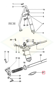 Podkładka pompy wtryskowej 0,20mm - 0.065.1656.0/10