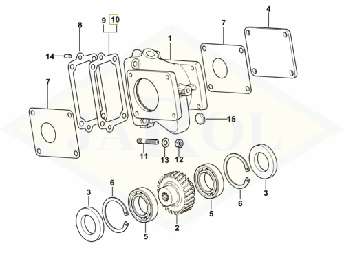 0.065.1968.0 Podkładka 0.065.1968.0