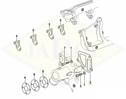 0.066.1753.0/20 Uszczelka 0.066.1753.0/20