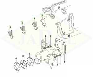 Uszczelka kolektora wodnego 0.066.1759.0/40