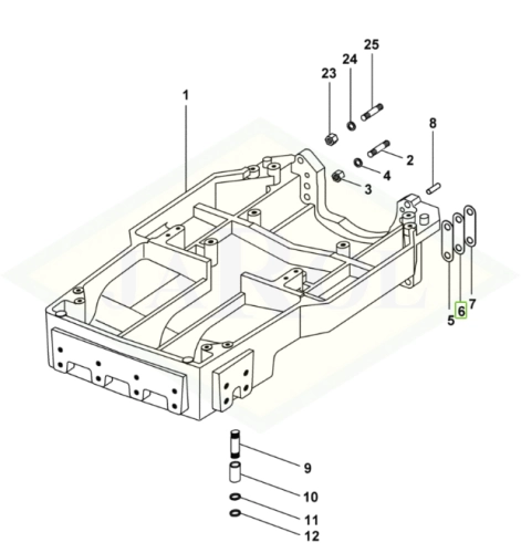 0.157.5251.0 Podkładka dystan 0.157.5251.0