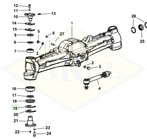 Podkładka dystansowa 0,15mm - 0.212.4356.0/10