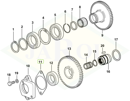 0.255.3953.0/10 Uszczelka 0.255.3953.0/10