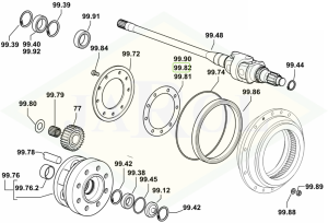Podkładka dystansowa 135x189x0,20 - 0.275.4652.0