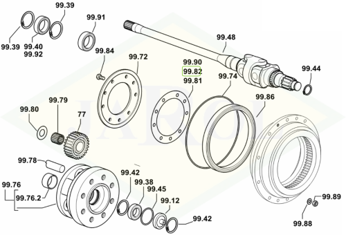 0.275.4652.0 Podkładka dystansowa0.275.4652.0