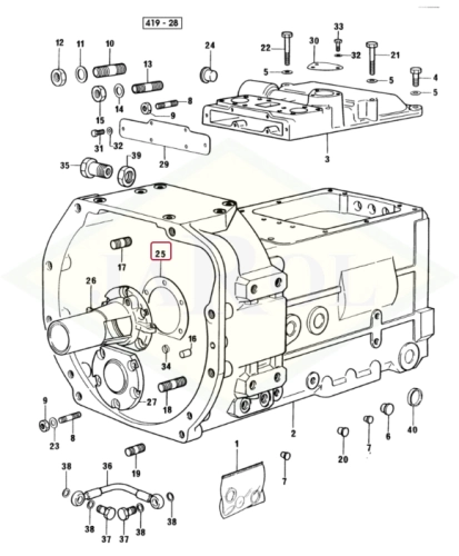 0.422.3158.0/10 Uszczelka 0.422.3158.0/10