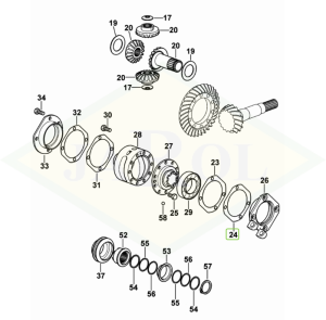 Podkładka 92x127x0,5 - 0.445.4655.0/10
