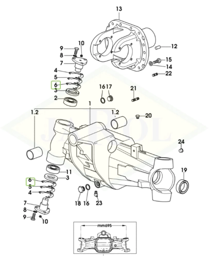 0.463.4350.0 Podkładka 0.463.4350.0