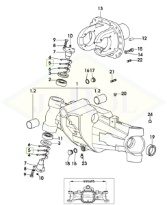 Podkładka 0,50mm - 0.463.4351.0