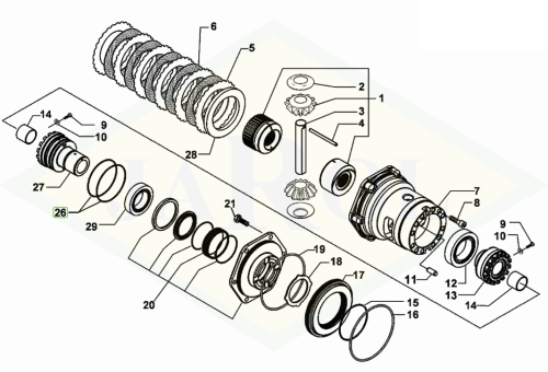 0.900.0089.8 Pierścień uszczelniający 0.900.0089.8
