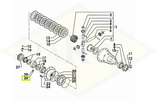 0.900.0102.8 Pierścień 0.900.0102.8