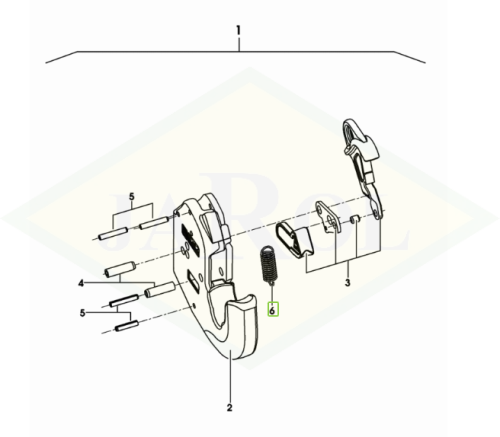 0.900.0270.8 Sprężyna 0.900.0270.8