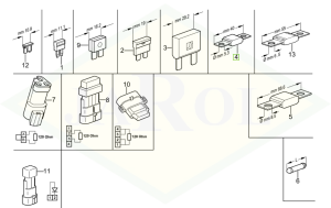 Zaworek, bezpiecznik  0.900.0452.2