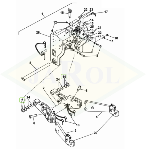 0.900.0825.9 Podkładka dystansowa 0.900.0825.9