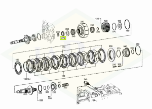 Łożysko wałeczkowe 0.900.2206.9