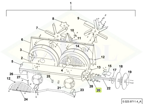 0.900.2513.3 Łożysko 0.900.2513.3