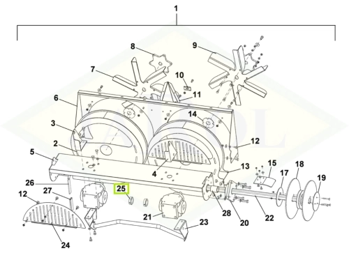 0.900.2513.8 Łożysko 0.900.2513.8
