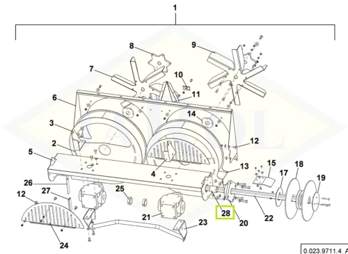 0.900.2514.1 Tuleja 0.900.2514.1