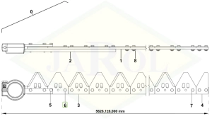 Śruba zębata M6x18 - 0.900.7502.4