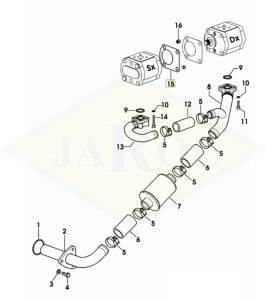 Uszczelka pompy 0.9104.250.0/10